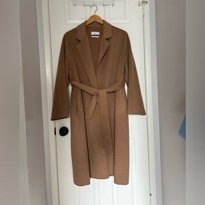 Mango Handmade wool belted coat